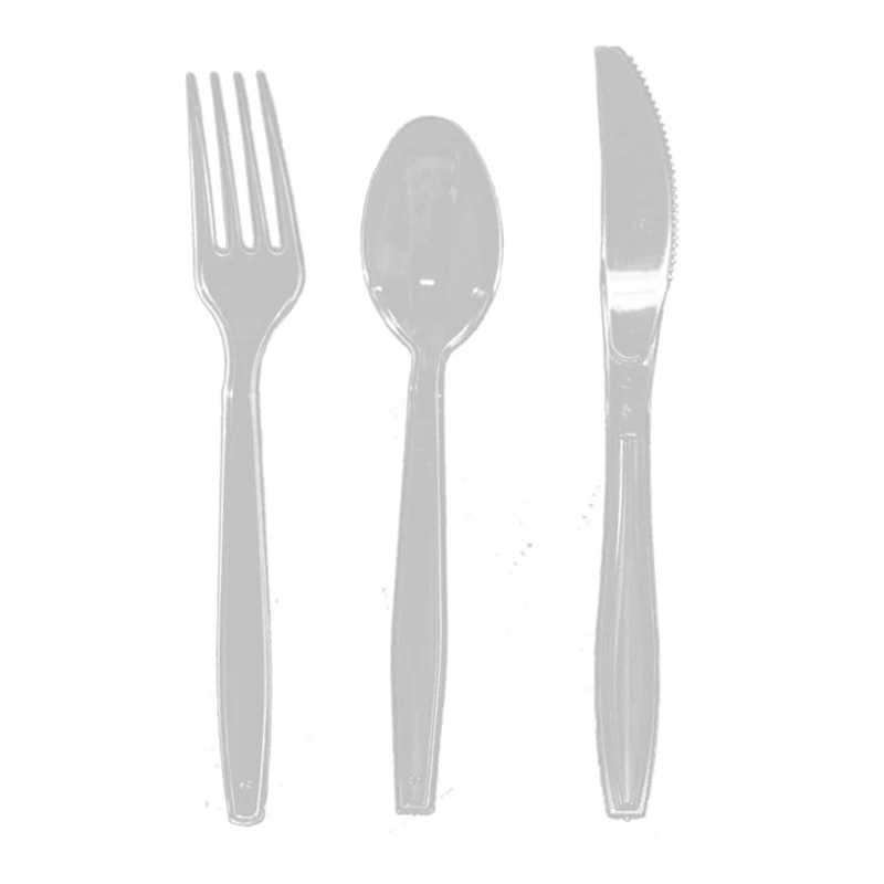 Transparent cutlery