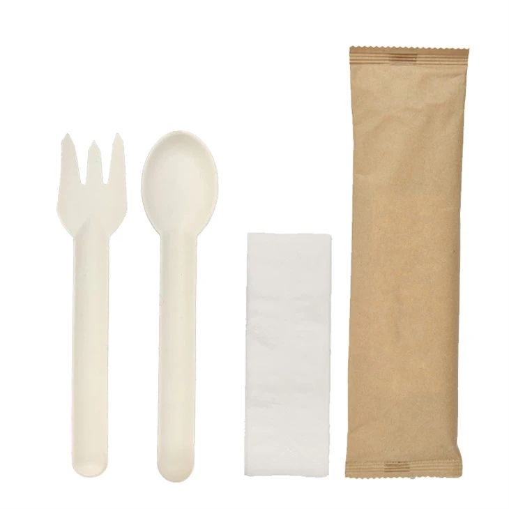 Sugarcane Bagasse Cutlery Set