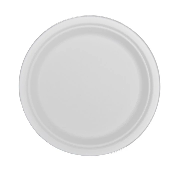 White Compostable Plates