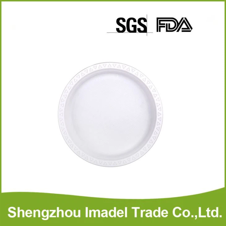 100% Natural Biodegradable Compostable 9 Inch 3 Compartment Plates