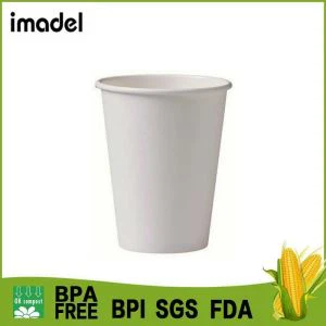 Single Walled Coffee Cups 8 Oz Disposable Paper Cups