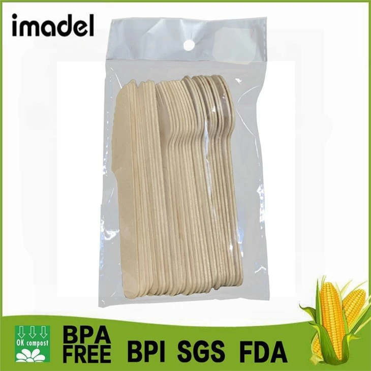 Disposable Wooden Cutlery Set